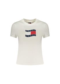 Tommy Hilfiger Bianco Baumwoll Damen T-Shirt