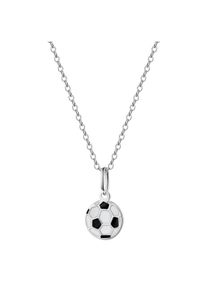 ZEEme for Kids Anh&auml;nger mit Kette 925/- Sterling Silber rhodiniert Fu&szlig;ball