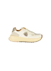 Blauer Beige Poliurethan Damen Sneaker