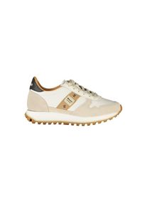 Blauer Bianco Polyurethan Damen Sneaker Bereit zu Funkeln