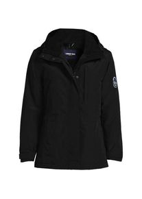 LANDS' END Kapuzenjacke SQUALL, Damen,  Schwarz, Nylon, by Lands' End