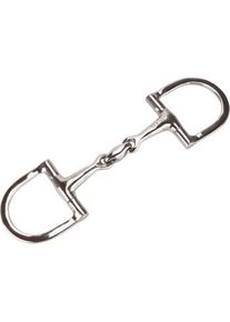Equinate D-Ring Trense Edelstahl 16mm doppelt gebrochen 1,6 cm 13,5 cm