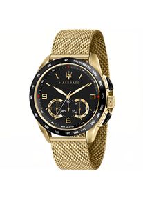 Maserati Traguardo R8873612010 Herren-Chronographenuhr mit schwarzem Zifferblatt