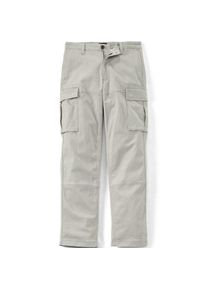 LANDS' END Cargo-Hose mit Stretch, Classic Fit, Herren,  Grau, Elasthan/Baumwoll-Mischung, by Lands' End