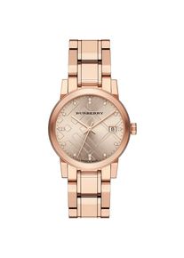 Burberry - Diamantkaro gestempelte Damenuhr