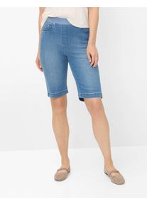 Raphaela by Brax Damen Bermuda Style PAMINA BERMUDA BLEACHED SLIGHTLY USED, denim blau regular, Gr. 38