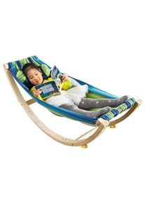 sobuy Kinderh&auml;ngematte, Mehrfarbig, Holzwerkstoff, 124x45x36 cm, Kinder- & Jugendzimmer, Kinderm&ouml;bel, Kindersitzm&ouml;bel & -tische, Kindersessel & -sofas
