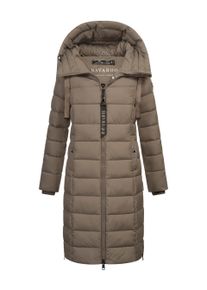 Navahoo Mondm&auml;dchen Damen Winter Steppmantel mit Kapuze und Fleecefutter