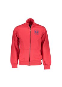 La Martina Rosso Baumwoll Herren Sweatshirt