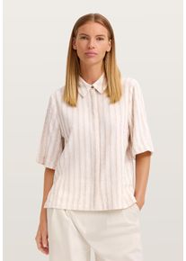 Bugatti Damen Bluse kurzarm gestreift mit Hemdkragen