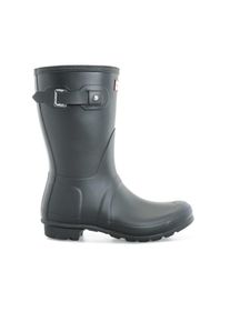 Hunter Original Short Wellington Boots f&uuml;r Damen in Schwarz