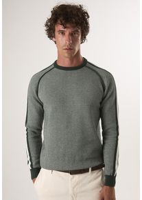 Pullover Basic-Pullover Mit Rundhalsausschnitt