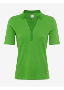 Brax Damen Polo Style CLEO S leaf green, gr&uuml;n, Gr. 34