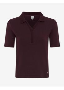 Brax Damen Polo Style CLEO S blackberry violet, dunkles lila, Gr. 32