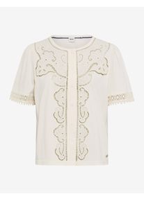 Brax Damen Bluse Style CELINA S soft ecru, cremewei&szlig;, Gr. 32