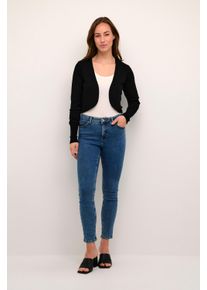 Culture Strickjacke Klassischer Schnitt black