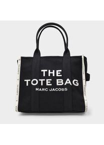Marc Jacobs Tasche The Large Tote aus Canvas schwarz