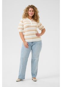 Kaffe Strickpullover Regular fit cream