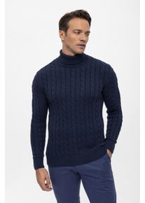 Pullover Rollkragenpullover Aus Kabelstrick