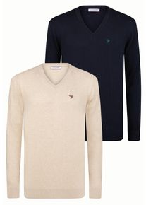 Pullover Pullover Mit V-Ausschnitt 2Er-Pack