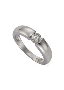 ZEEme Silber Ring Silber 925 mit Zirkonia wei&szlig;