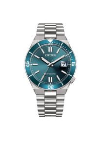 Citizen Tsuyosa Shore Silber Herren Armbanduhr NJ0231-56L