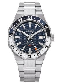 Citizen Series 8 Gmt Silber Herren Armbanduhr NB6034-58L