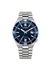 Citizen Tsuyosa Shore Silber Herren Armbanduhr NJ0230-59L