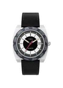 Timex Weltzeit Wiederauflage Herren Schwarz Uhr TW2V69500