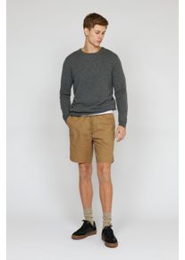 Matinique Shorts Gerade Passform khaki