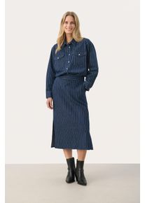 PART TWO Denimrock Stripe Dark Denim dark blue