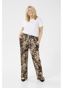 Kaffe Casual Hose Loose fit Leopard Print