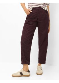 Brax Damen Cordhose Style MEGAN S BLACKBERRY VIOLET, dunkles lila, Gr. 32