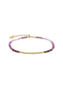 Luxenter Armband aus 925er Sterlingsilber und Rosenkristall in 18k Gelbgold - Vados