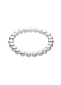 Luxenter Armband mit wei&szlig;er Perle, 18 Karat Gold-Finish &ndash; Anrae
