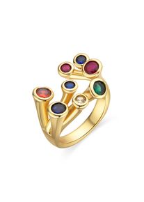 Luxenter Ring mit schwarzem Lack 18k Gold - Yter