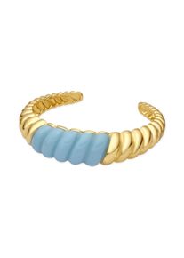 Luxenter Armband aus 18 Karat Gelbgold und Blauem Harz &ndash; Rawil