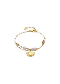 Luxenter-Armband mit gl&auml;nzendem Zirkonia in 18k Gold - Virat