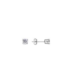 Luxenter Sterling Silber 925 Ohrringe mit rhodiniertem Brillant Zirkonia - Kyoro