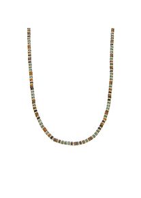 Luxenter Sterling Silber 925 und Tigerauge Halskette mit 18k Gold Finish - Ryhu