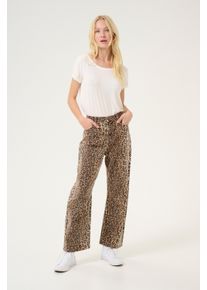 Culture Casual Hose CUaliena Relaxed fit leopard