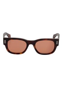 Salvatore Ferragamo Herren rechteckige Acetat-Sonnenbrille SF2064SE