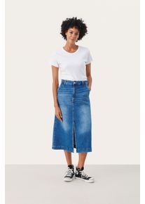 PART TWO Denimrock A-shape Medium Blue Denim