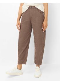 Brax Damen Cordhose Style MEGAN S WARM GREIGE, hellbraun, Gr. 32