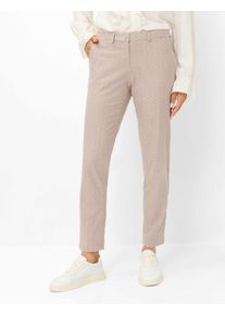 Brax Damen Chino Style MARON S WARM GREIGE, hellbraun, Gr. 32