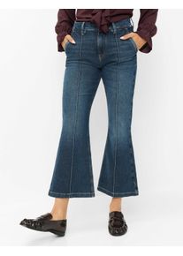 Brax Damen Jeans Style LACEY S USED VINTAGE BLUE, denim dunkelblau, Gr. 34