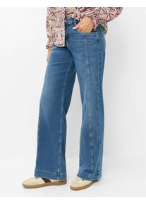 Brax Damen Five-Pocket-Hose Style MAINE USED REGULAR BLUE, denim blau regular, Gr. 32