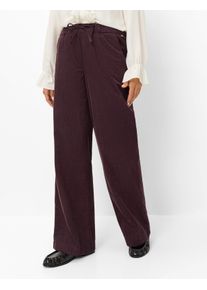 Brax Damen Cordhose Style MAINE BLACKBERRY VIOLET, dunkles lila, Gr. 32