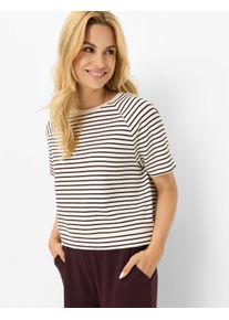 Brax Damen Sweatshirt Style BAILEE S blackberry violet, dunkles lila, Gr. 32