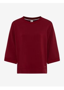 Brax Damen Sweatshirt Style BERTA M wine red, dunkelrot, Gr. 34